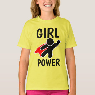 Camisetas POWER chica niños y adolescentes