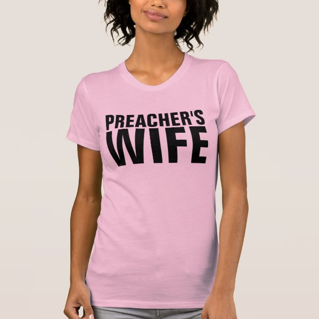 Camisetas PREACHERS WIFE (Anverso)