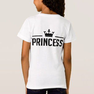 Camisetas Príncipe y Princesa