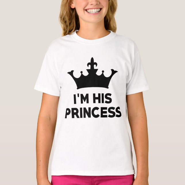 Camisetas Príncipe y Princesa (Anverso)
