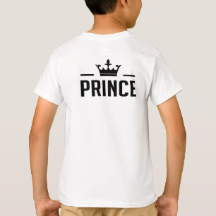Camisetas Príncipe y Princesa