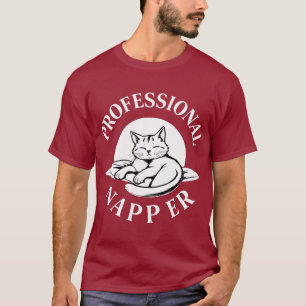 Camisetas profesionales Napper-Cat Lover - Limitad