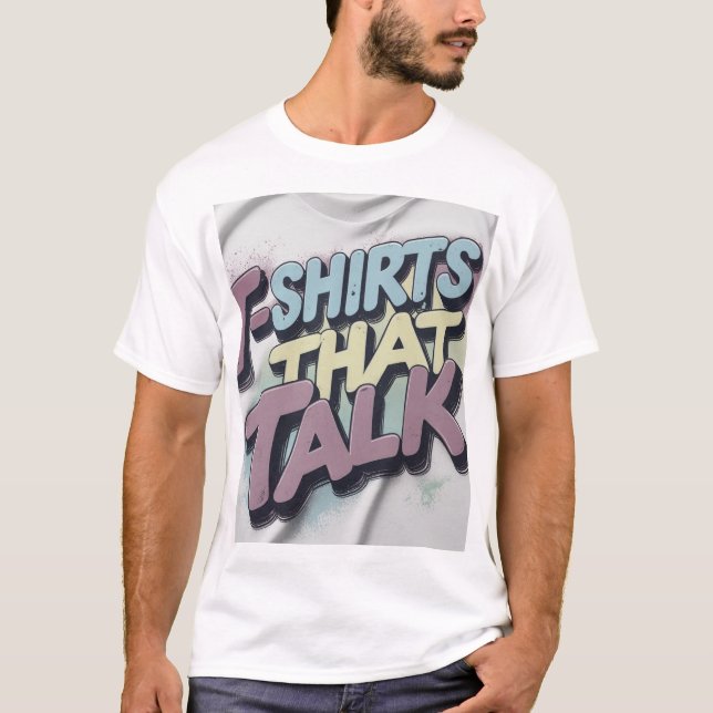 Camisetas que hablan" (Anverso)
