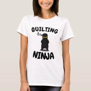 Camisetas QUILTER divertidas de NINJA