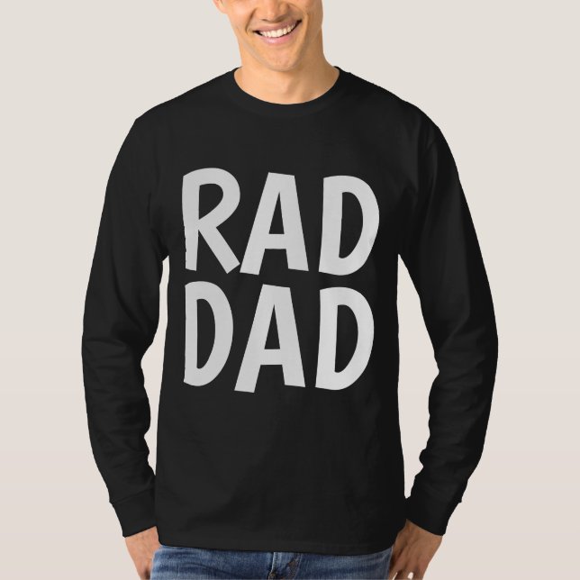 Camisetas RAD DAD, divertidas (Anverso)