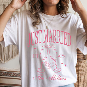 Camisetas recién casados   Camisetas de luna de mi