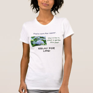 Camisetas Relay for Life Encuentra una cura para e