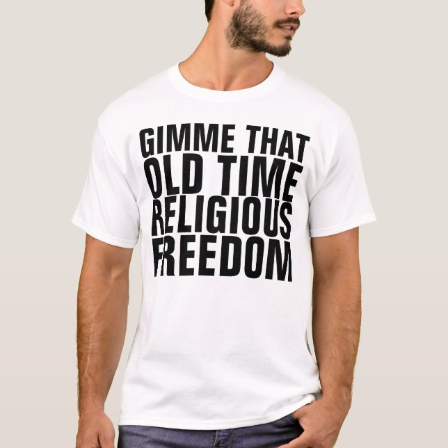 Camisetas RELIGIOSAS DE LIBERTAD (Anverso)