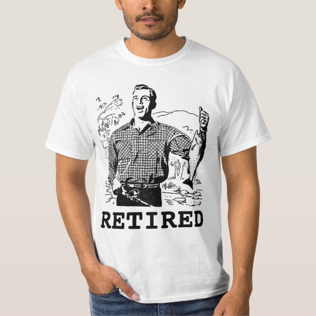 Camisetas RETIRADAS DE PESCA (Anverso)