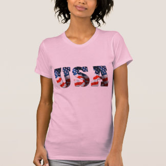 camisetas retras patrióticas de la BANDERA de 3D