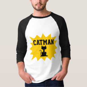 Camisetas Retro De CATMAN MEN