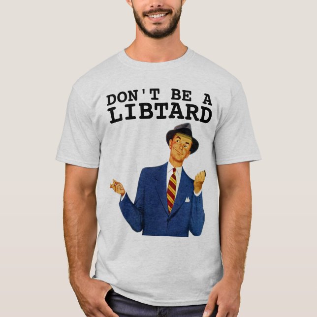 CAMISETAS RETRO DE HOMBRES conservadores de los añ (Anverso)