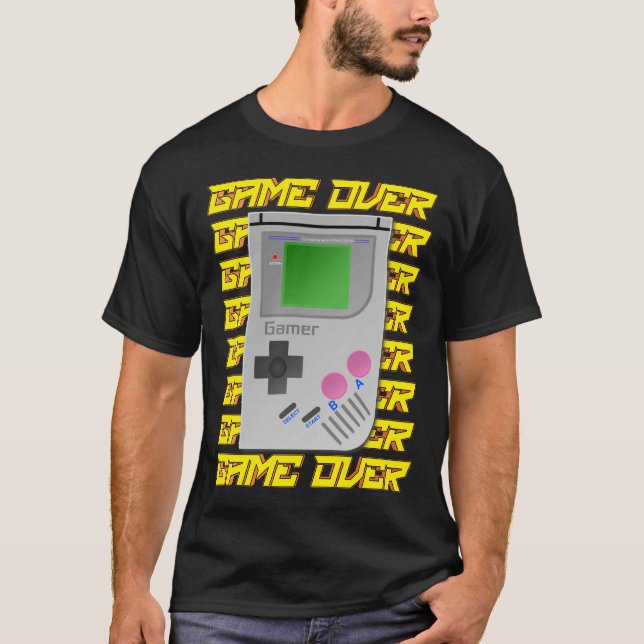 camisetas retro gaming años 80 (Anverso)