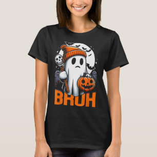 Camisetas Retro Halloween Para Hombres Mujeres Bru