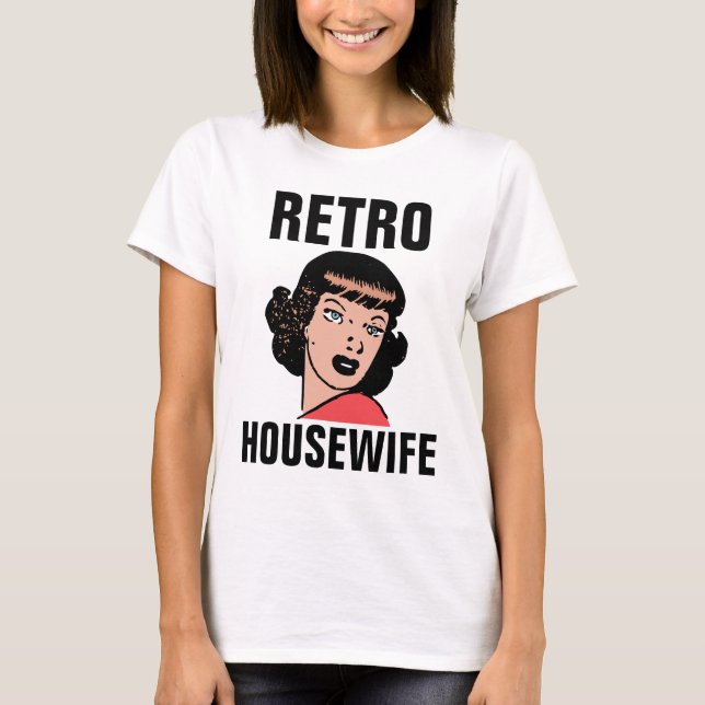 Camisetas RETRO HOUSEWIFE (Anverso)