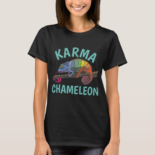 Camisetas Retro Karma Chameleon Años 80 (Anverso)