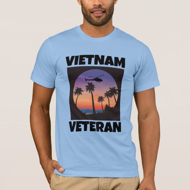 CAMISETAS RETRO VIETNAM VETERAN (Anverso)