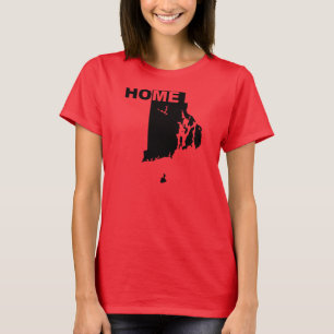 Camisetas Rhode Island Hogar Lejos Del Estado