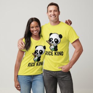 Camisetas RICE KING, RICA LOVER HOMBRES
