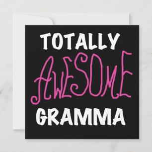 Camisetas rosas Gramma totalmente asombrosas regal