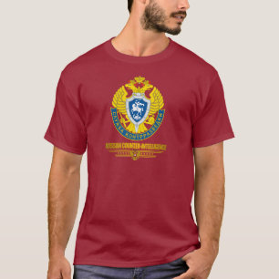 Camisetas ruso de la contrainteligencia