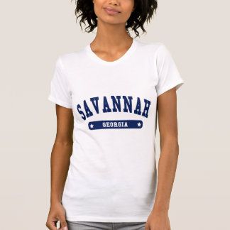 Camisetas Savannah Georgia College Style