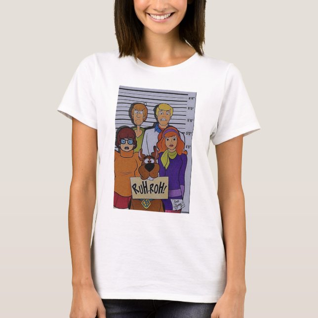 Camisetas Scooby doo para las vibraciones de octub (Anverso)