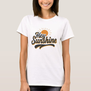 Camisetas Sé Amable, Estilo Retro 70, Positividad
