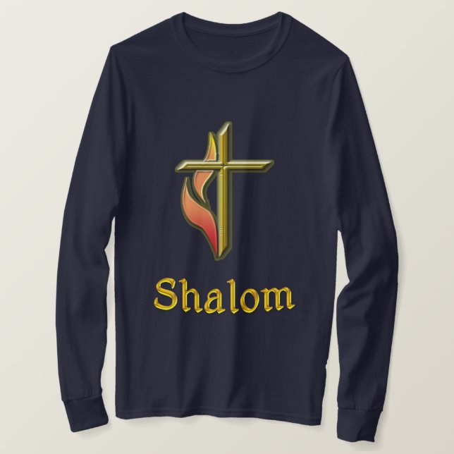 Camisetas Shalom (Anverso del diseño)