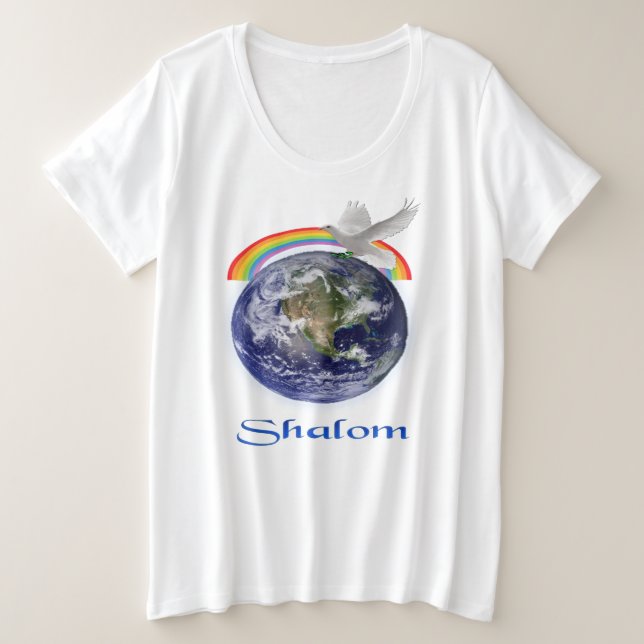 Camisetas Shalom (Anverso del diseño)