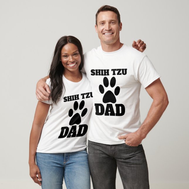 Camisetas SHIH TZU DAD (Unisexo)