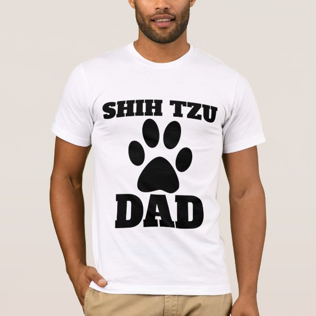 Camisetas SHIH TZU DAD (Anverso)