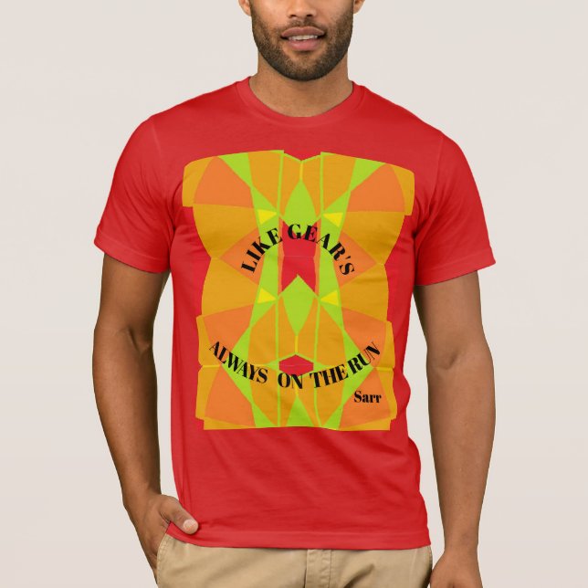 Camisetas : Siempre en carrera (Anverso)
