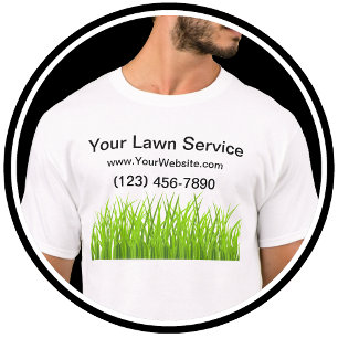 Camisetas simple del trabajo del servicio del