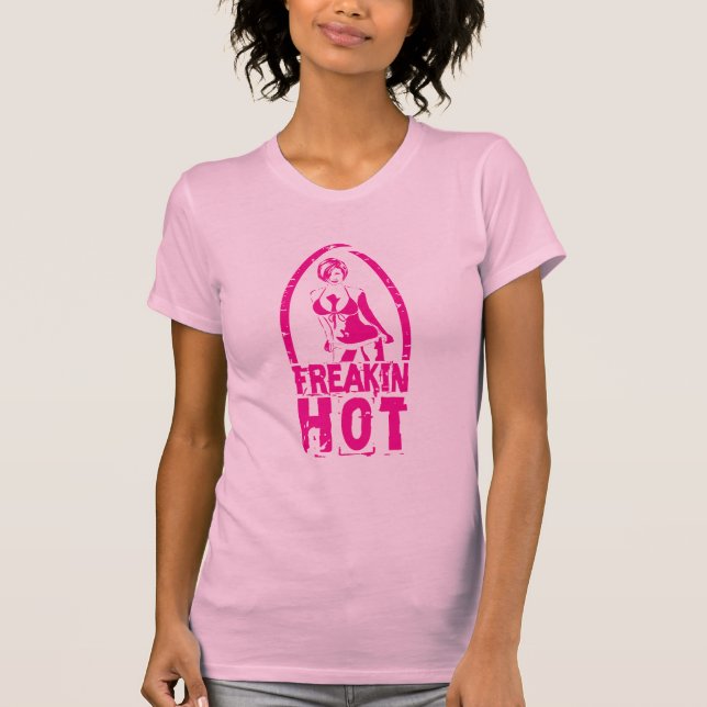 Camisetas sin mangas calientes de las rosas (Anverso)