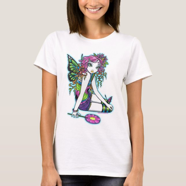 Camisetas sin mangas "cristalinas" de la hada del (Anverso)