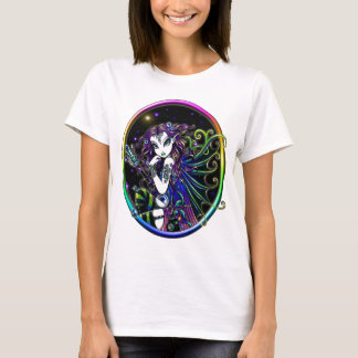 Camisetas sin mangas cristalinas de la hada del