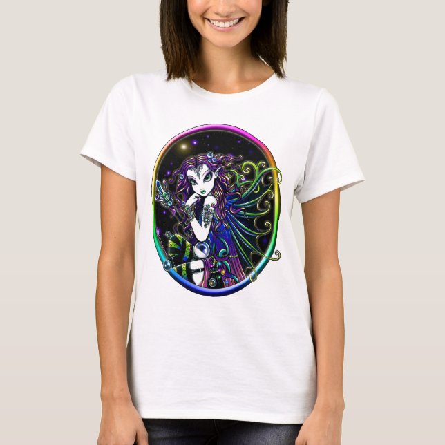 Camisetas sin mangas cristalinas de la hada del (Anverso)