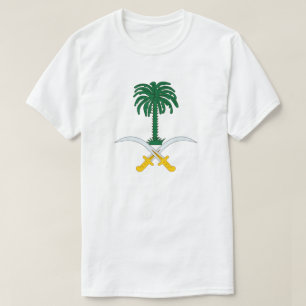 Camisetas sin mangas de Arabia Saudita del escudo