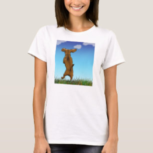 Camisetas sin mangas de Doxie que saltan