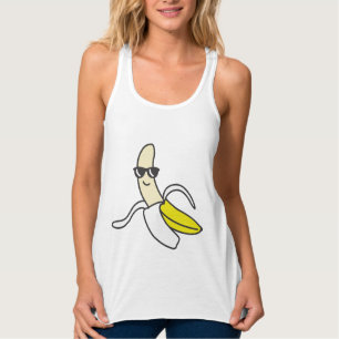 Camisetas sin mangas de la cosecha del plátano