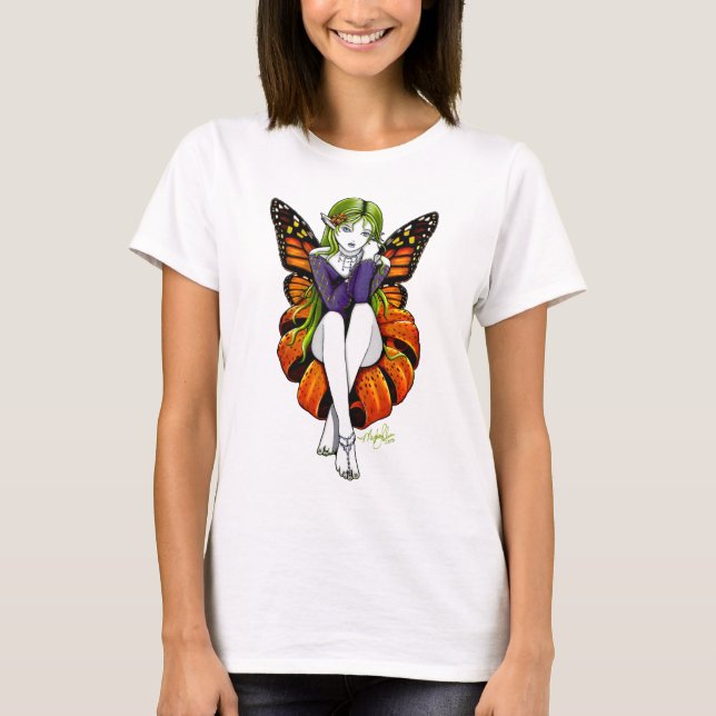 Camisetas sin mangas de la hada de la flor de (Anverso)