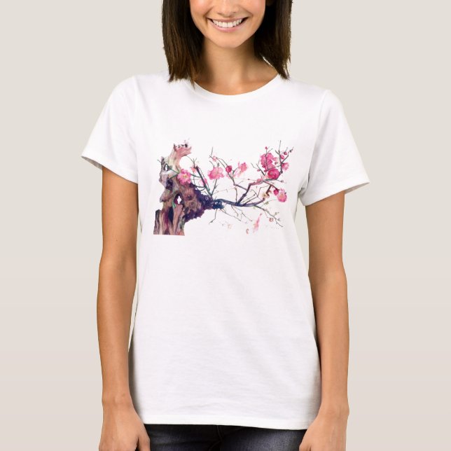 Camisetas sin mangas de las flores de cerezo de (Anverso)