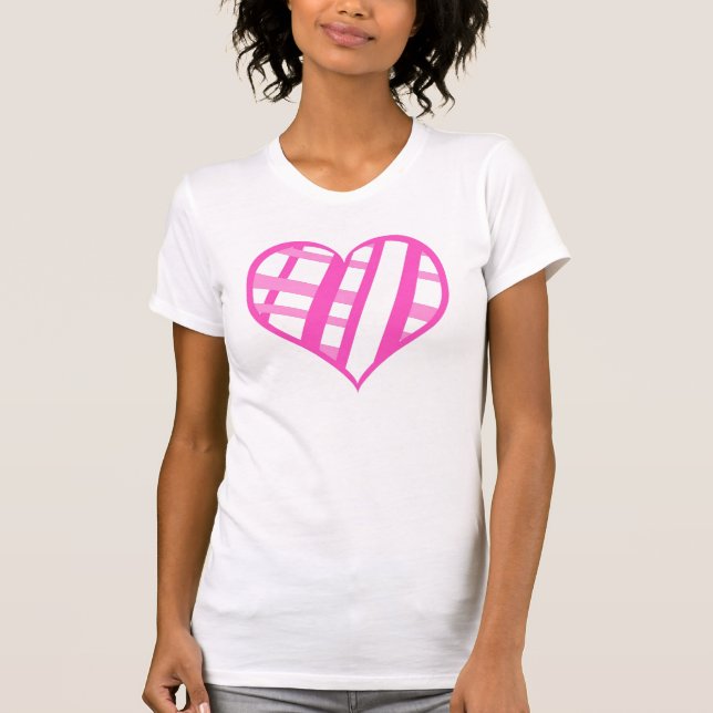 Camisetas sin mangas del corazón de la tarjeta del (Anverso)