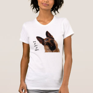Camisetas sin mangas del pastor alemán