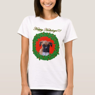 Camisetas sin mangas del perrito del boxeador de