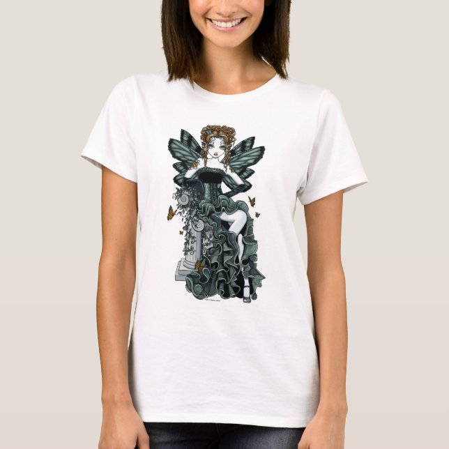 Camisetas sin mangas góticas de la hada de la (Anverso)