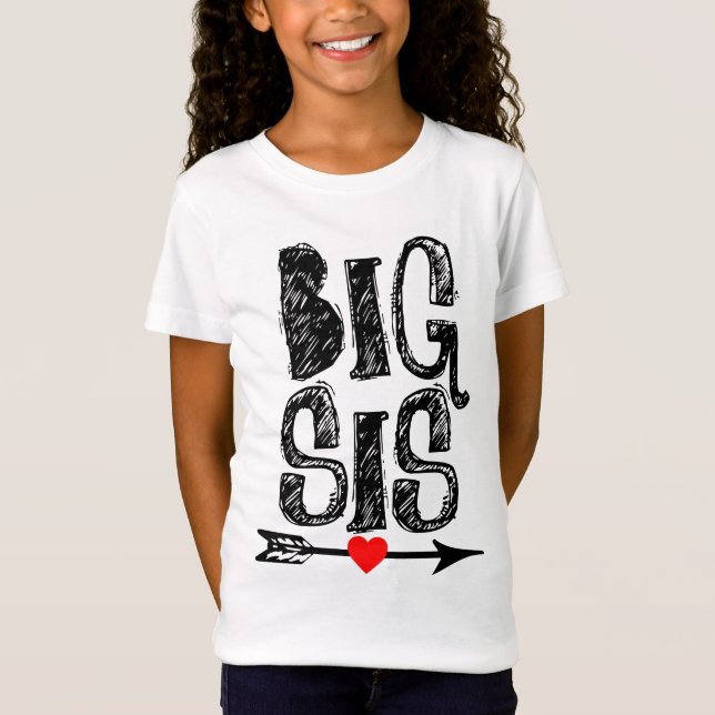 Camisetas SIS de HERMANA GRANDES (Anverso)