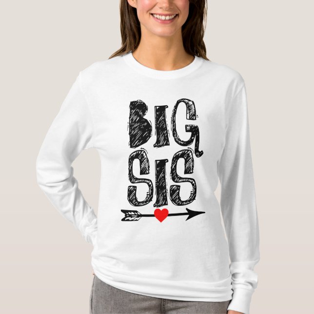 Camisetas SIS de HERMANA GRANDES (Anverso)