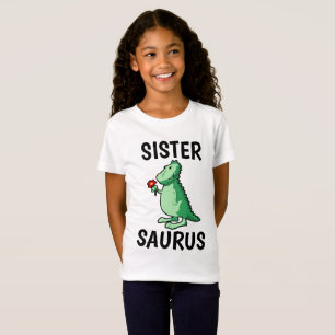 Camisetas SISTER SAURUS, camisas divertidas